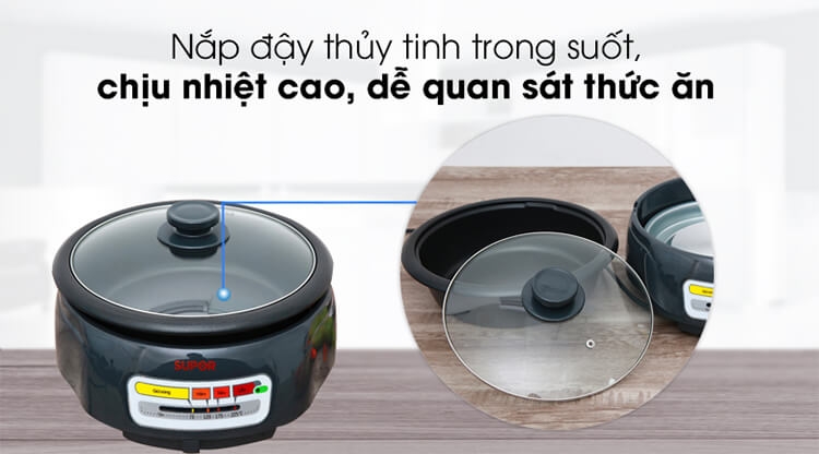 Nồi Lẩu Điện Supor HFK26EVN-130 (4.0 lít) 2