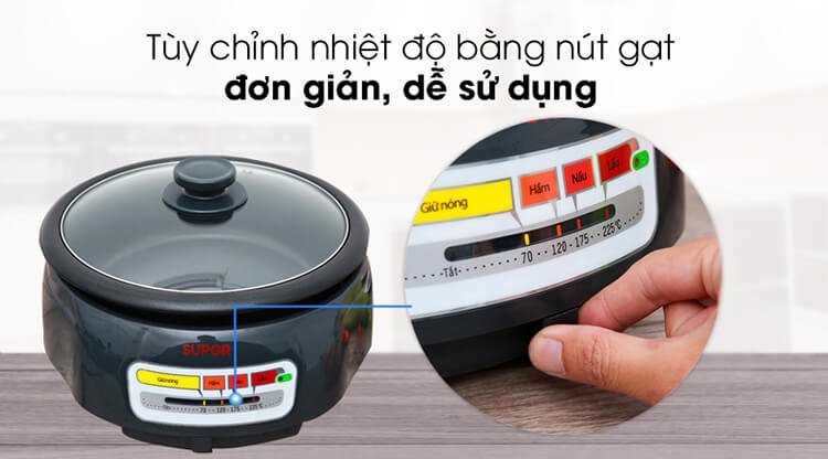 Nồi Lẩu Điện Supor HFK26EVN-130 (4.0 lít) 3