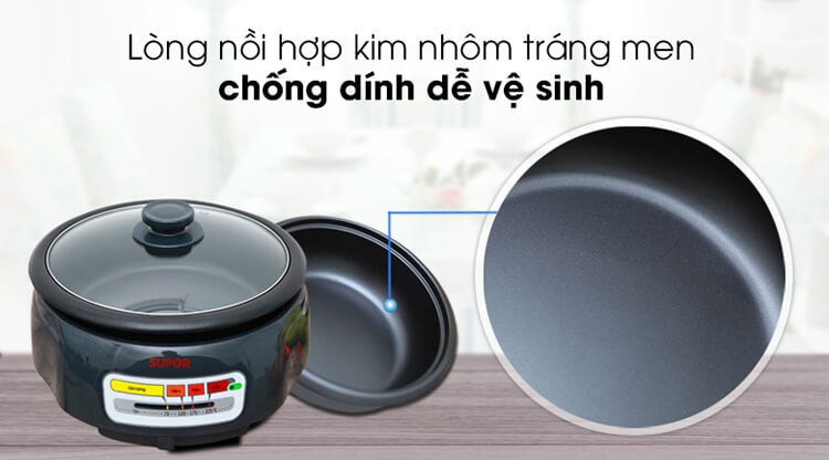 Nồi Lẩu Điện Supor HFK26EVN-130 (4.0 lít) 5