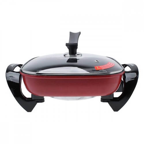 Nồi Lẩu Nướng Điện Vuông Đa Năng Green Cook GCEH30 5Lít