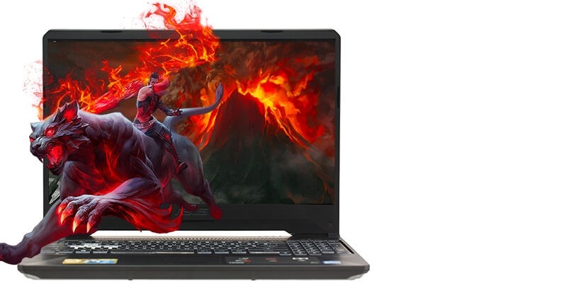 Laptop Asus FX505GM Core i5-8600H, RAM 8GB, SSD 128GB, HDD 1TB, NVIDIA GeForce GTX 1060 6GB 1