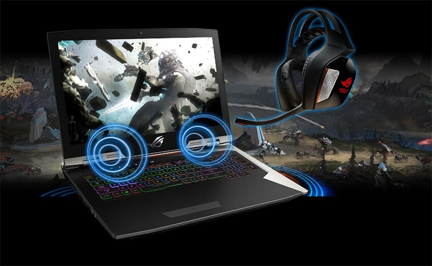 Laptop Asus ROG G703VI-XH74K Core i7-7820HK, RAM 32GB, SSD 512GB, HDD 1TB, NVIDIA GeForce GTX 1080 7