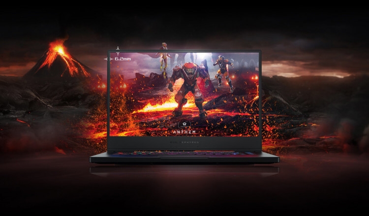 Laptop Asus ROG Zephyrus S GX502GW Core i7-9750H, RAM 16GB, SSD 1TB, NVIDIA GeForce RTX 2070 8 GB 18