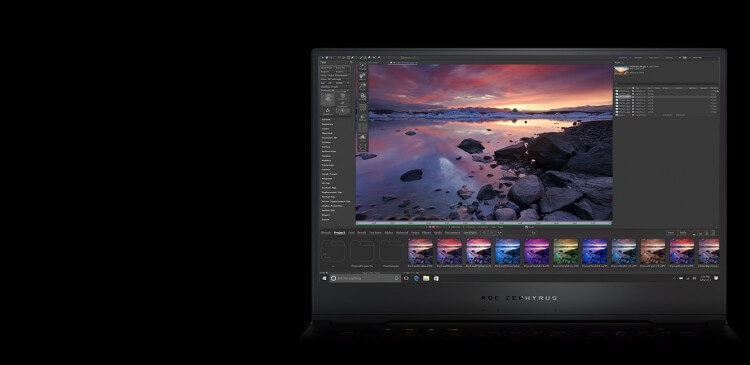 Laptop Asus ROG Zephyrus S GX502GW Core i7-9750H, RAM 16GB, SSD 1TB, NVIDIA GeForce RTX 2070 8 GB 19