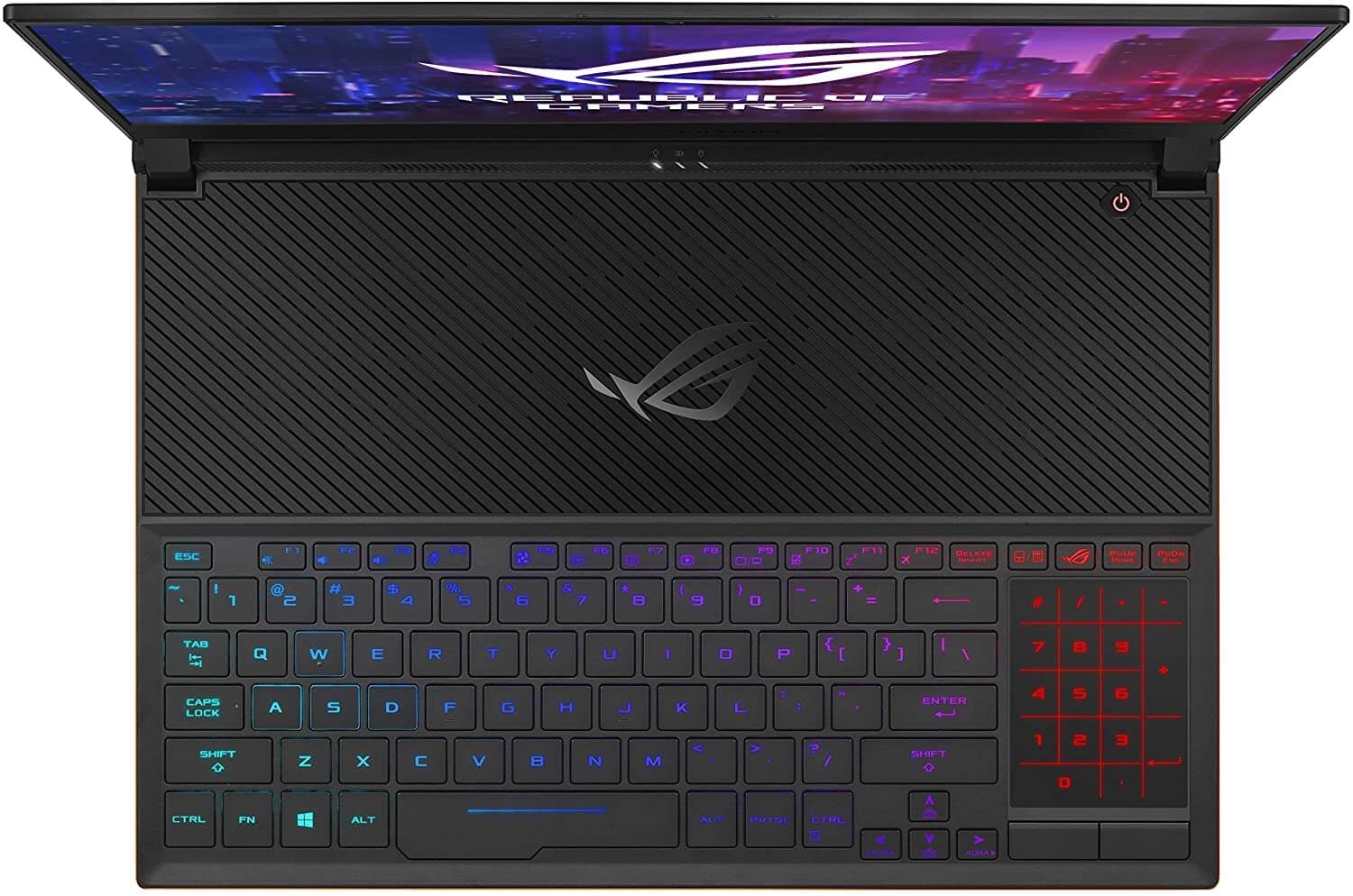 Laptop Asus Zephyrus S GX531GX Core i7-8750H, RAM 16GB, SSD 512GB, GeForce RTX 2080 Max Q