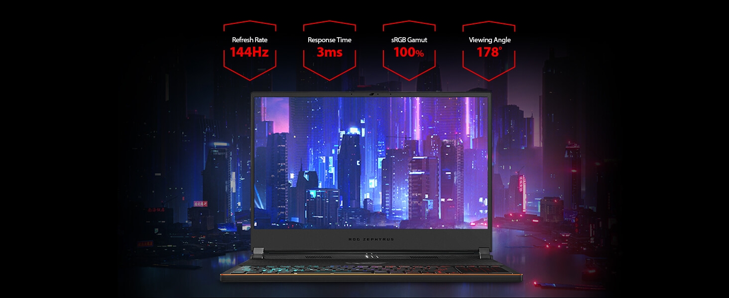 Laptop Asus Zephyrus S GX531GX Core i7-8750H, RAM 16GB, SSD 512GB, GeForce RTX 2080 Max Q 2