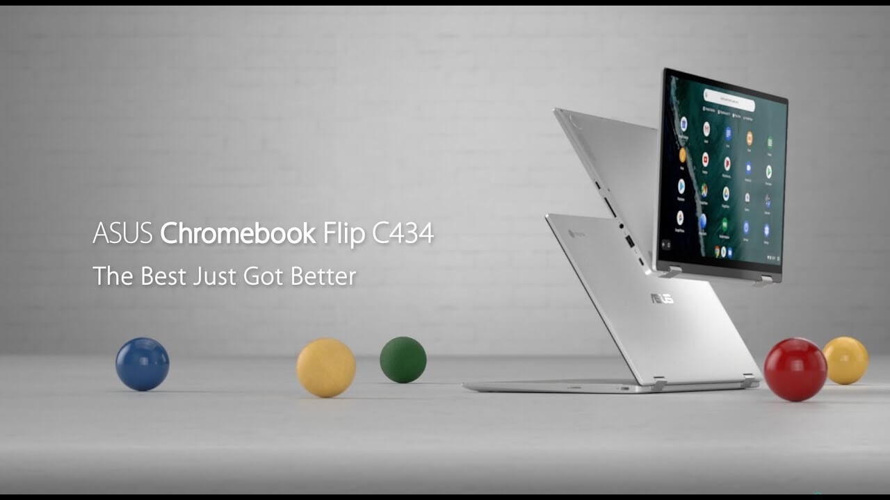 Laptop Asus Chromebook Flip C434T