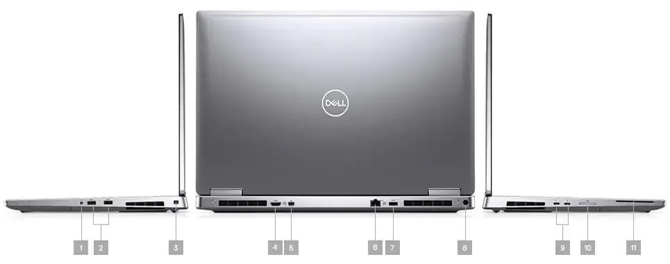 Laptop Dell Precision 7740 Core i7-9850H