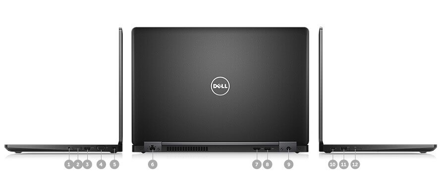 Laptop Dell Latitude 5580 Core i5-6300U, Ram 8GB, SSD 256GB, 15.6 Inch FHD