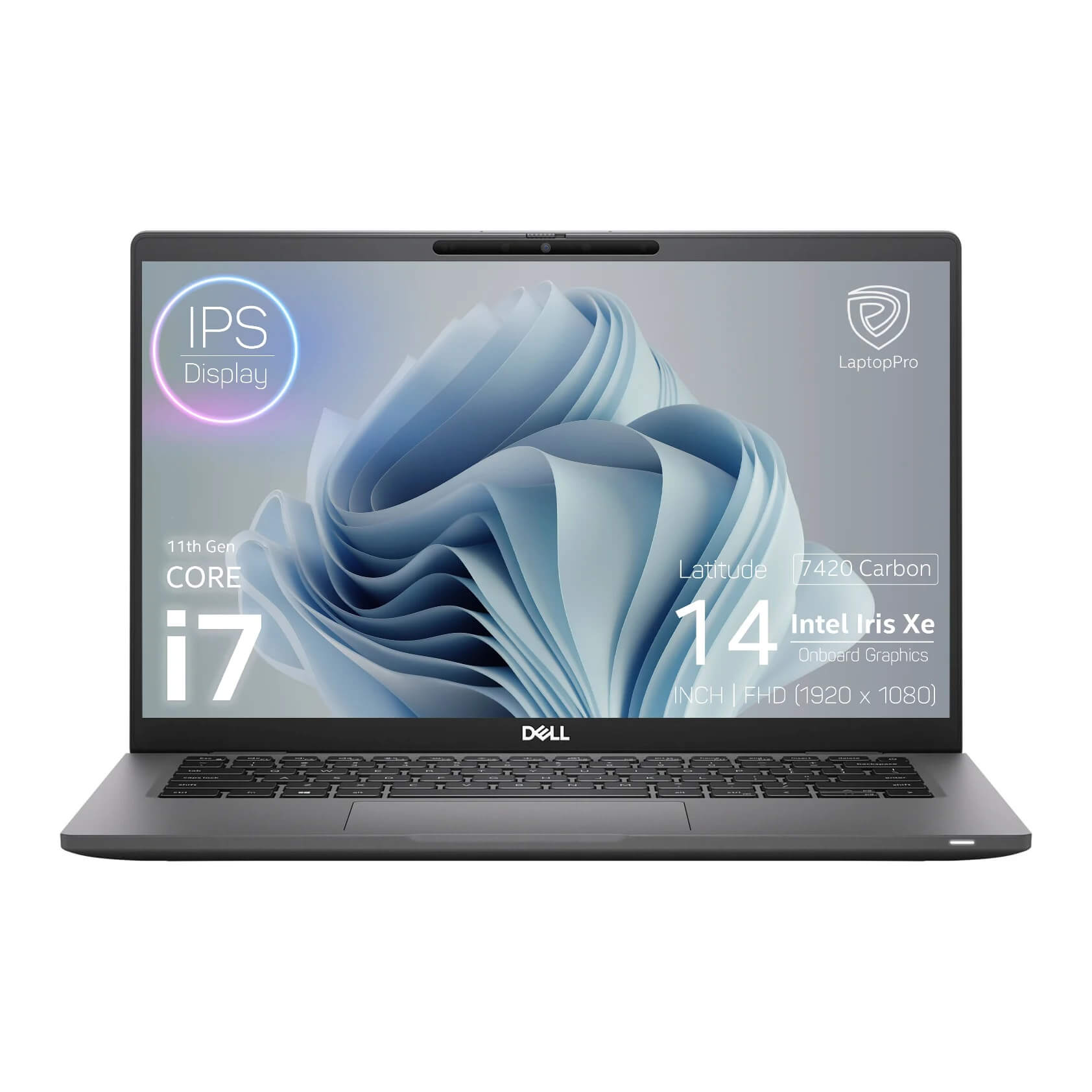 Laptop Dell Latitude 7420 Core i7-1185G7, Ram 16GB, SSD 512GB, 14 Inch FHD