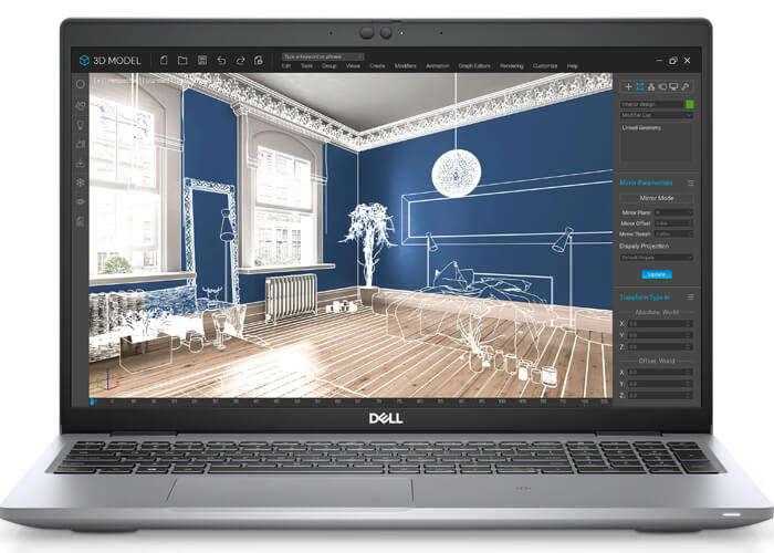 Laptop Dell Precision 3560 Core i5-1135G7, Ram 16GB, SSD 256GB, 15.6 Inch FHD