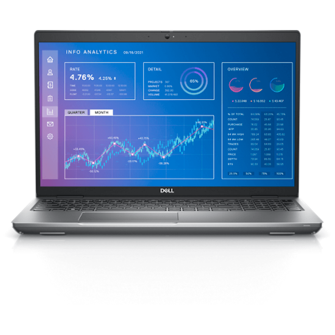 Laptop Dell Precision 3561 Core i7-11800H, Ram 16GB, SSD 256GB, 15.6 Inch FHD, Nvidia T1200