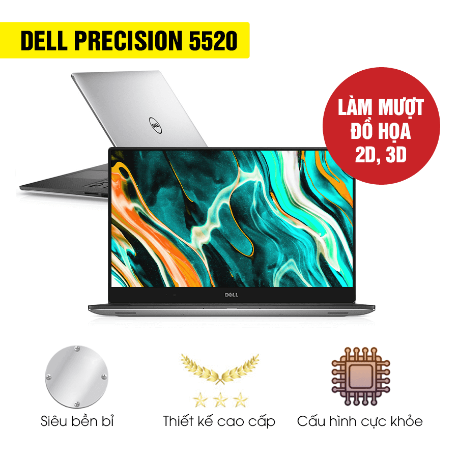 Laptop Dell Precision 5520 Intel Xeon E3-1505M v5