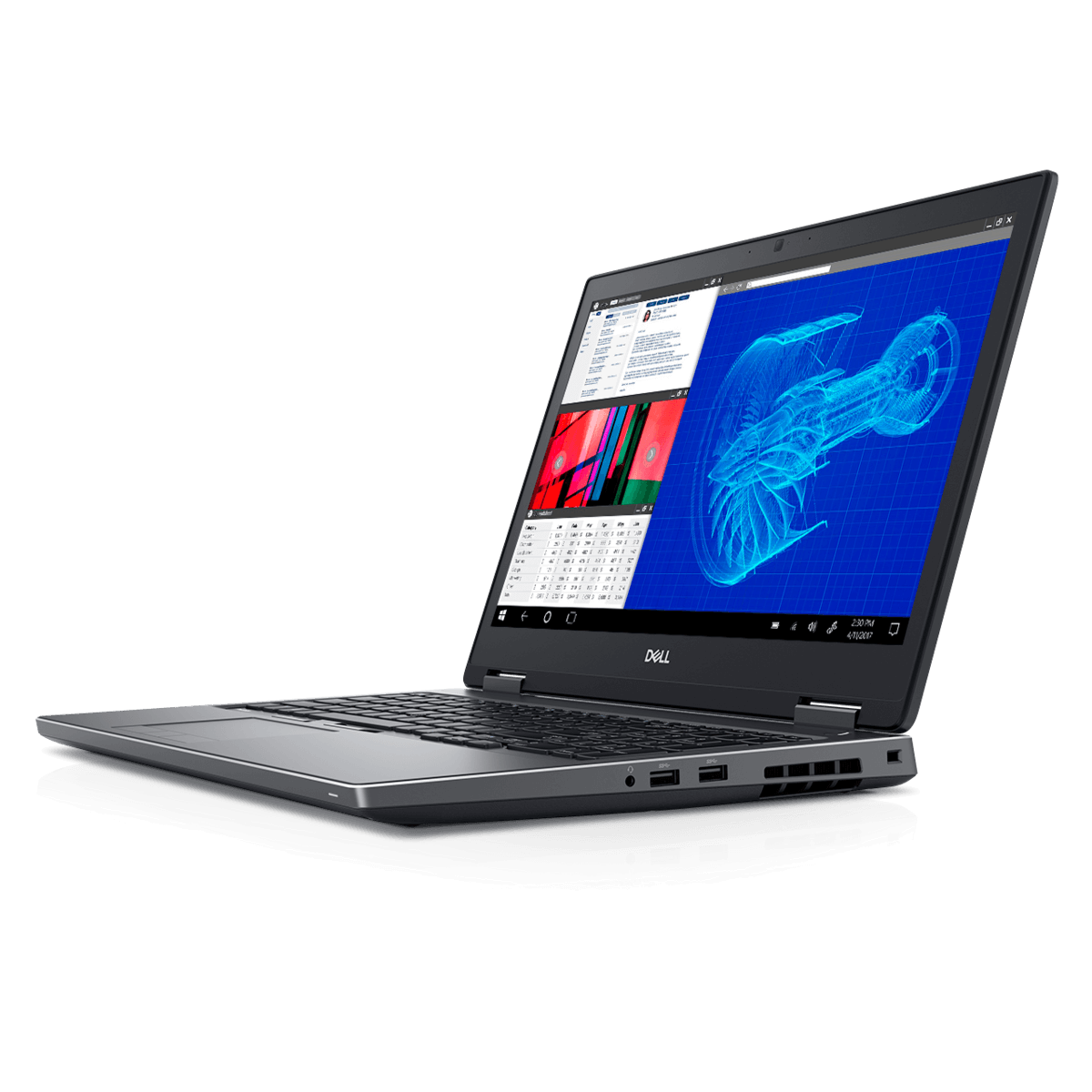 Laptop Dell Precision 7530 Core i7-8850H, Ram 32GB, SSD 512GB, 15.6 Inch FHD, Nvidia Quadro P2000