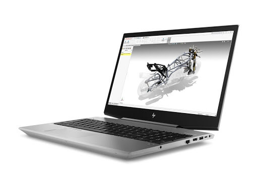 Laptop HP ZBook 15v G5 Xeon E-2176M, Ram 32GB, SSD 256GB, 15.6 Inch FHD TouchScreen, Nvidia Quadro P600
