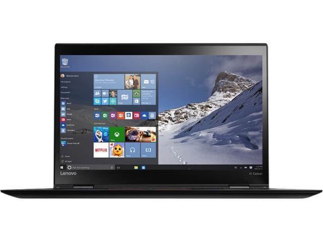 Laptop Lenovo ThinkPad X1 Carbon Gen 4 Core i5-6300U, Ram 8GB, SSD 256GB, 14.0 inch Full HD