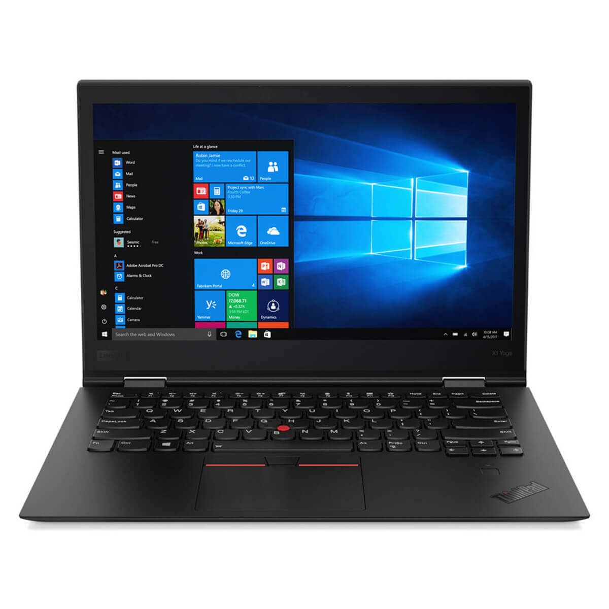 Laptop Lenovo ThinkPad X1 Carbon Yoga Gen 3 Core i7-8650U, Ram 16GB, 512GB SSD, 14.0 Inch FHD TouchScreen