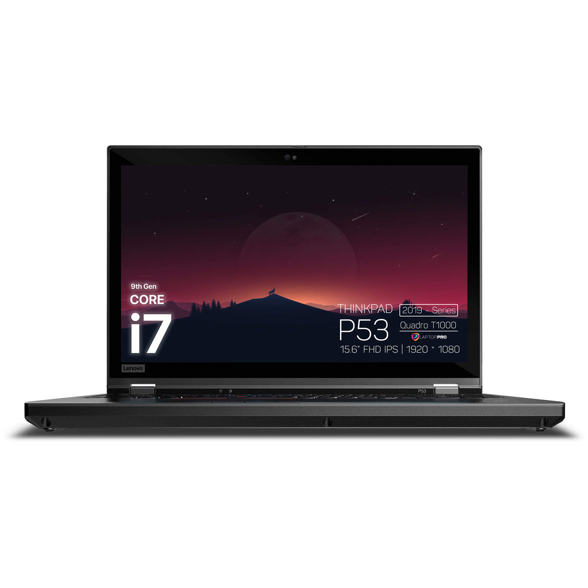 Laptop Lenovo Thinkpad P53 Core i7-9750H, Ram 16GB, SSD 512GB, 15.6 Inch FHD, Nvidia Quadro T1000