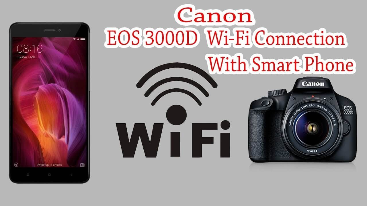 Máy Ảnh Canon EOS 3000D + Lens EF-S 18 - 55mm III 3