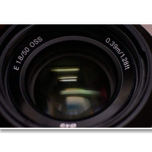 Ống Kính Sony E 50mm F1.8 OSS APS-C frame (SEL50F18) 3