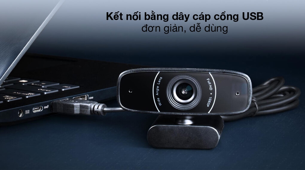 Webcam Asus C3 FullHD 1080p 5