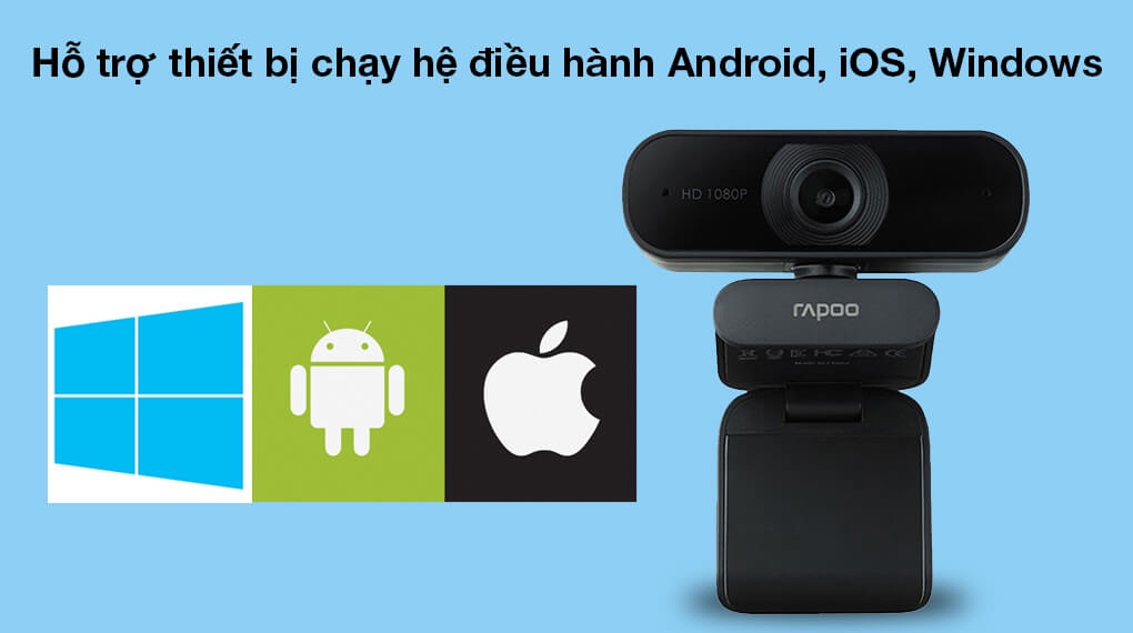 Webcam Rapoo C260 FullHD 1080p5
