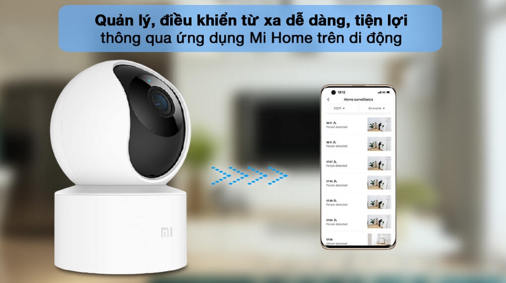 Camera Quan Sát Xiaomi Mi Home Security 360 1080P BHR4885GL 5