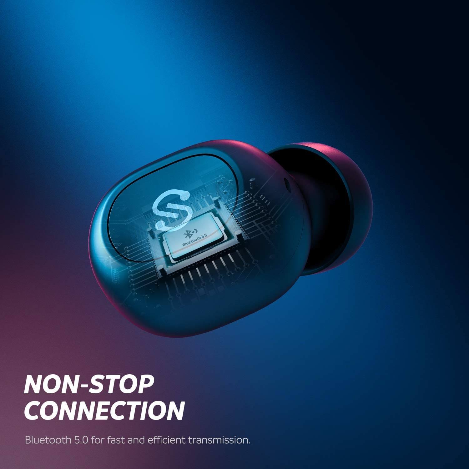 Tai Nghe True Wireless Earbuds SOUNDPEATS TrueFree+ Bluetooth V5.0 3
