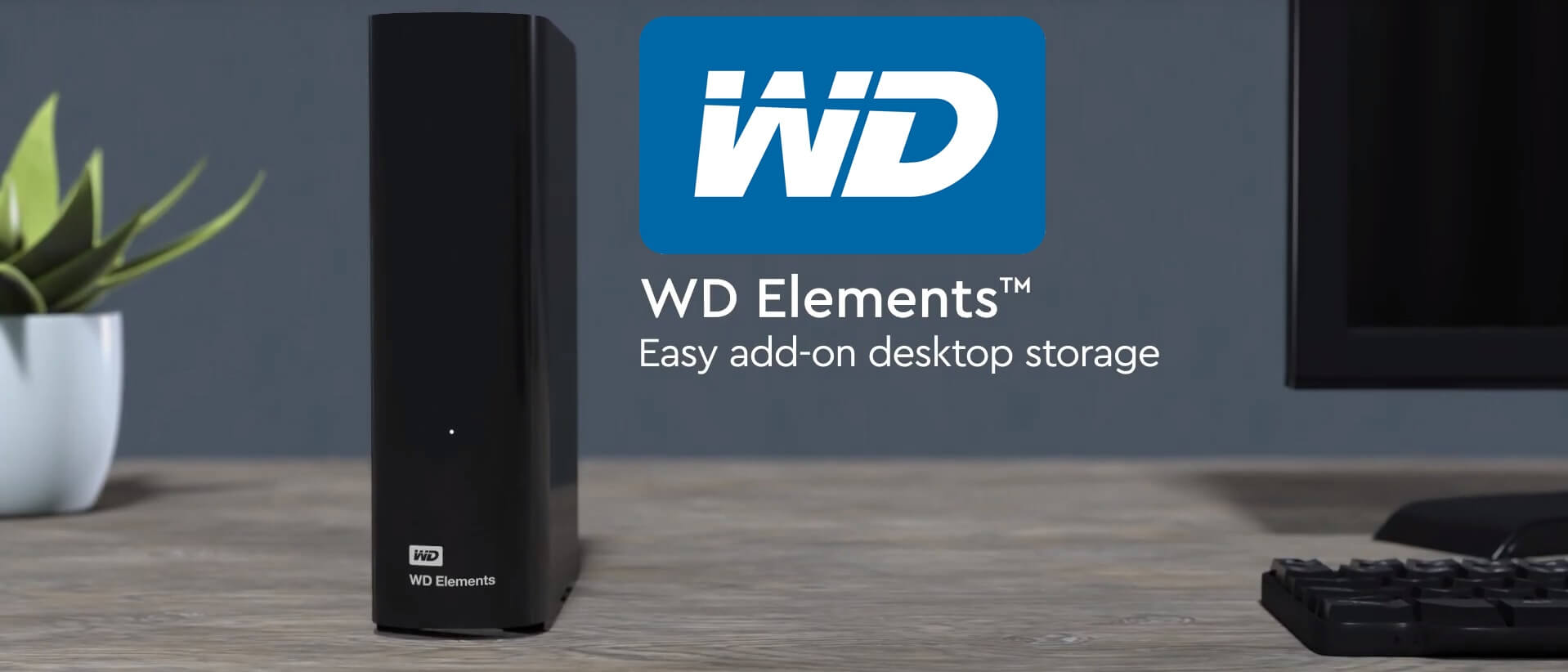 Ổ Cứng Di Động WD Elements Desktop 2TB 3.5 USB 3.0 - WDBBKG0020HBK-SESN