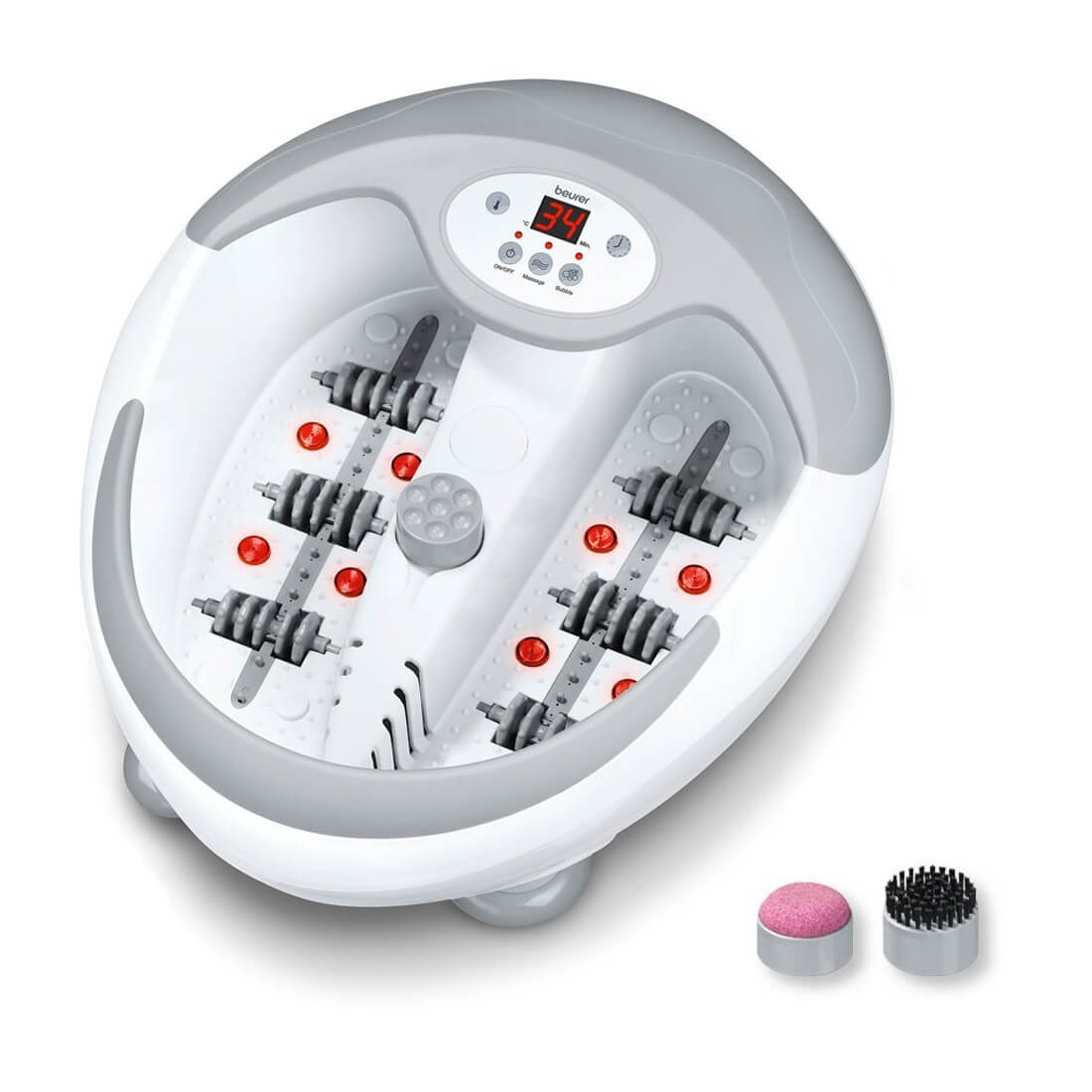 Bồn Ngâm Chân Massage 8 Đèn Hồng Ngoại Beurer FB50