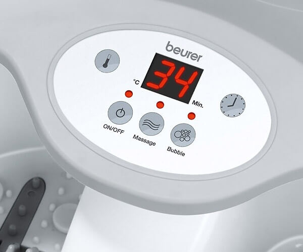 Bồn Ngâm Chân Massage 8 Đèn Hồng Ngoại Beurer FB50 3