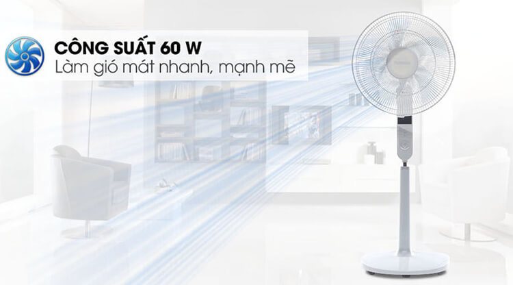 Quạt Đứng Toshiba F- LSA20(W)VN (60W) 9