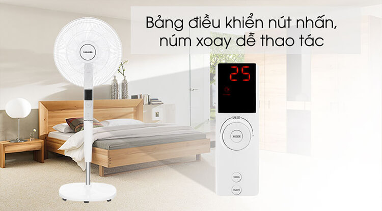Quạt Đứng Toshiba F-LSD30(W)VN 7
