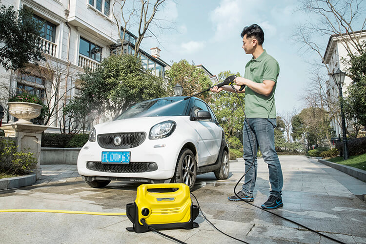 Máy Phun Rửa Áp Lực Cao Karcher K2 Horizontal 1