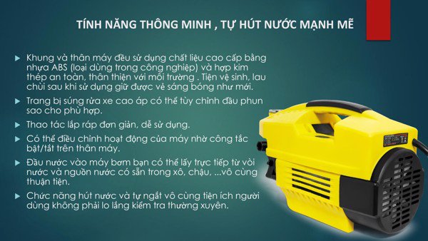 Máy Xịt Rửa Xe Cao Cấp Tự Động Perfect PF-F9