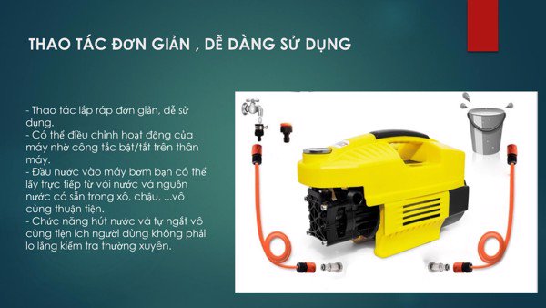 Máy Xịt Rửa Xe Cao Cấp Tự Động Perfect PF-F9