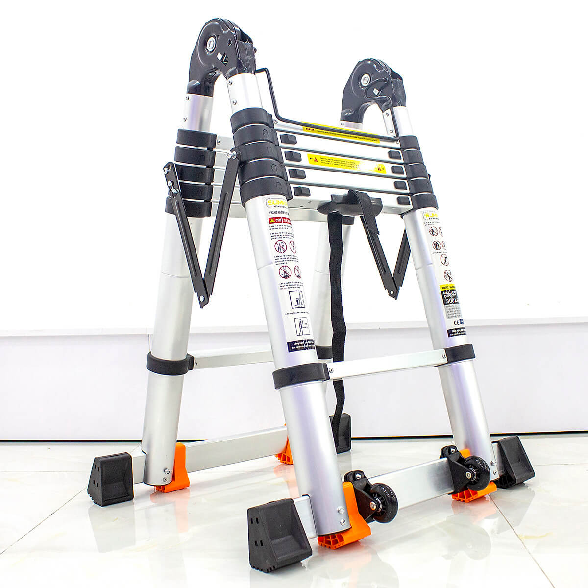 Thang Nhôm Rút Chữ A Sumika SK380D