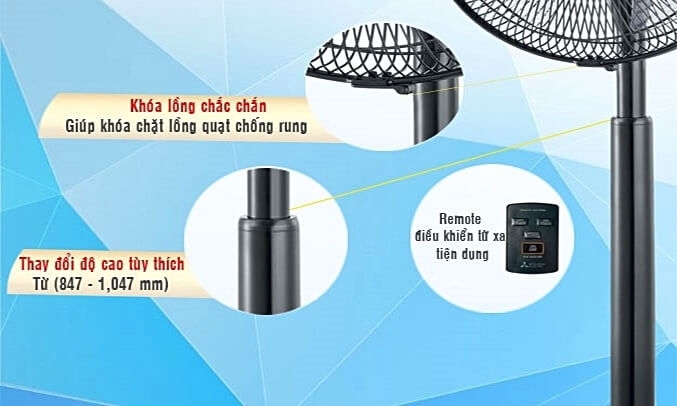 Quạt Lửng Mitsubishi Tatami R30-HRV 2