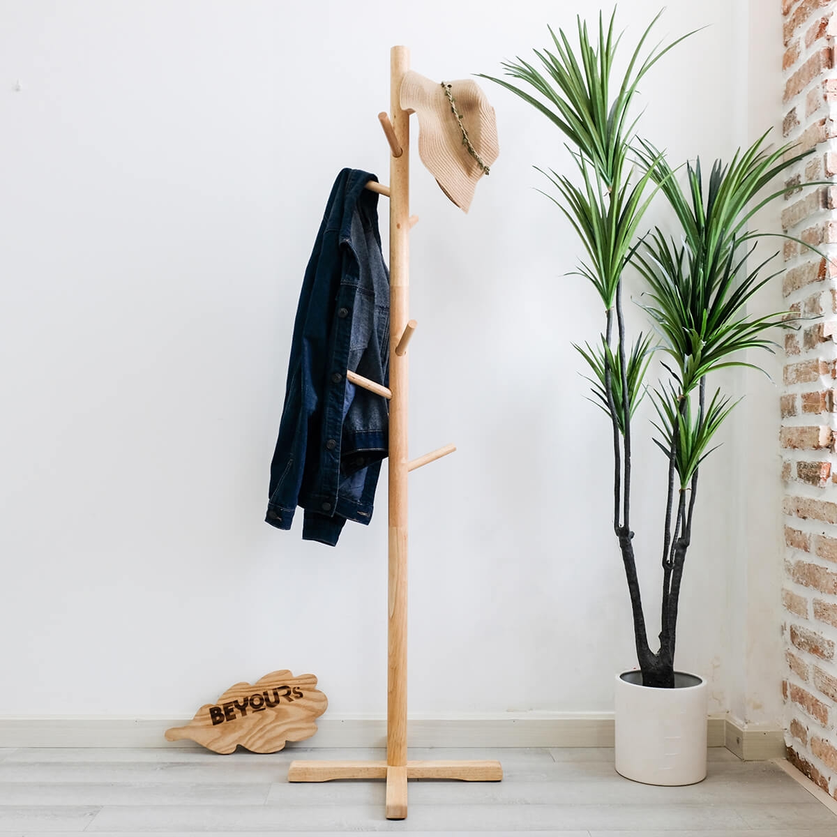 Cây Treo Quần Áo Đồ Gỗ BEYOURs Thông Minh - Móc Treo Quần Áo Standing-Hanger 1