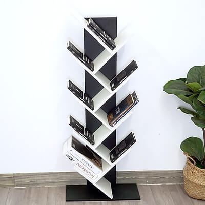 Kệ Sách Hình Cây Để Sàn 9 Tầng IGA 1
