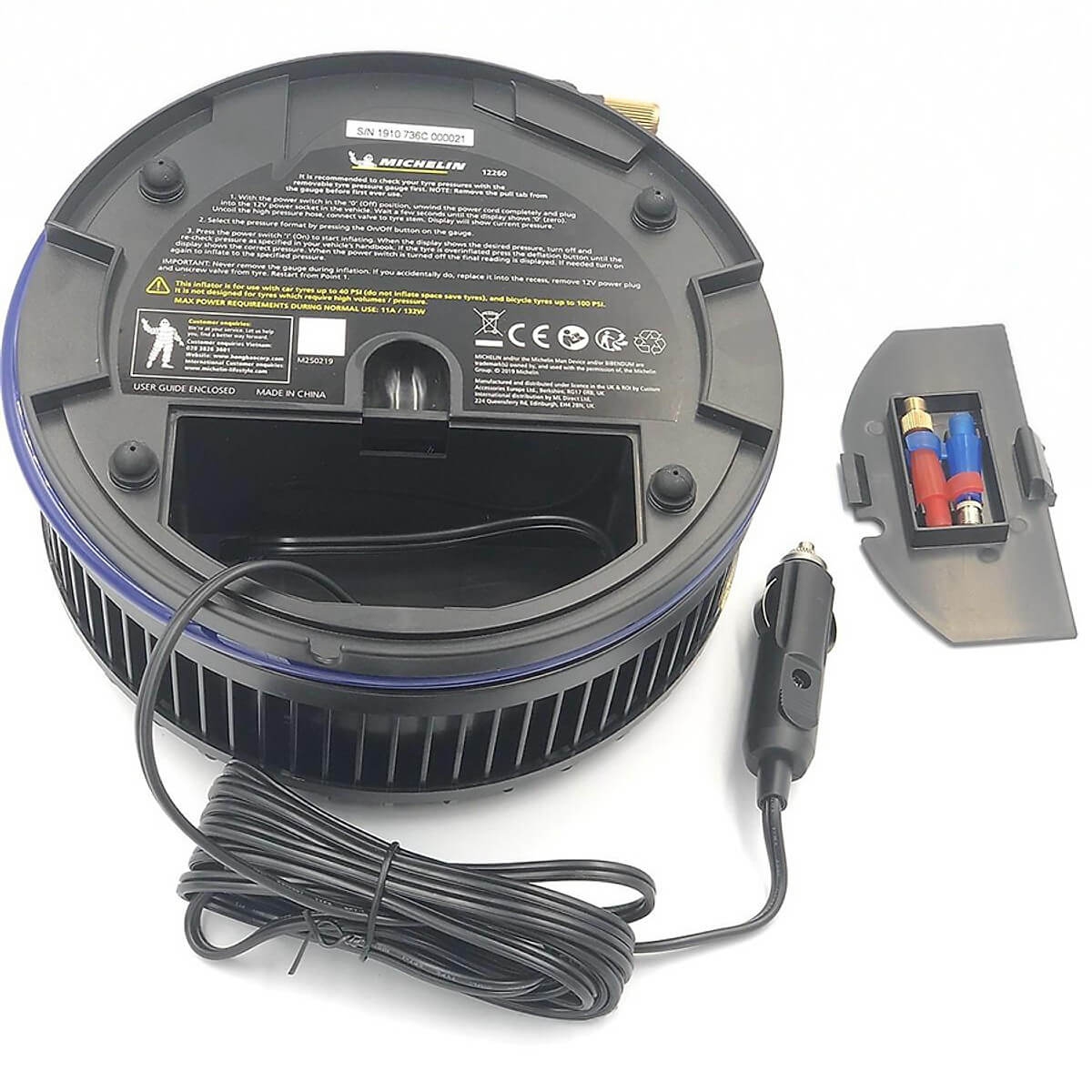 Máy Bơm Lốp Xe ÔTô Khẩn Cấp 12V Michelin 12260 1