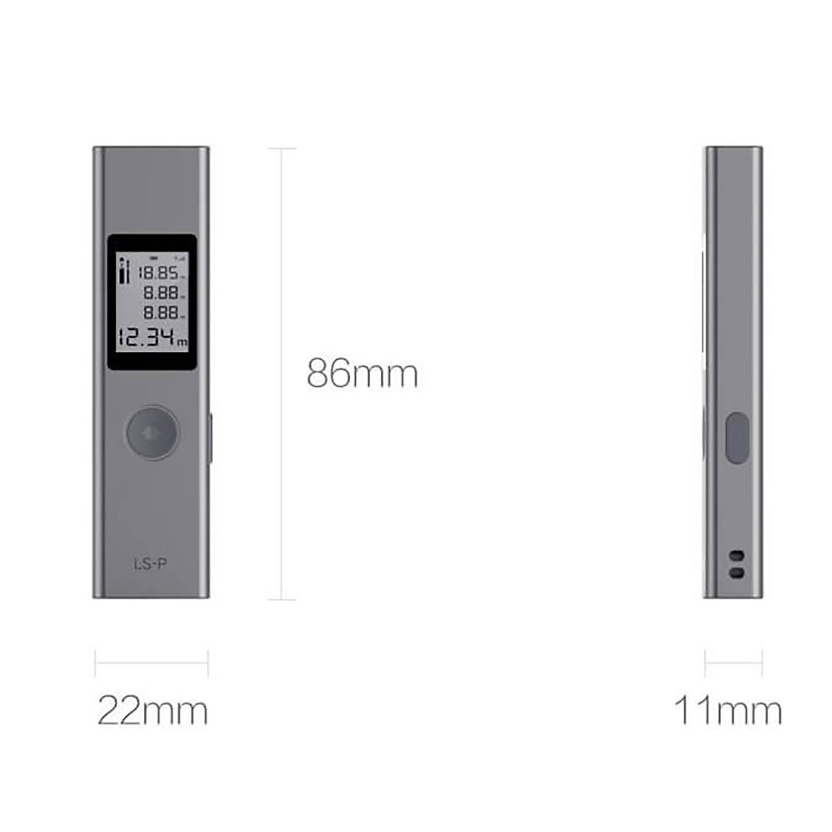 Máy Đo Khoảng Cách Xiaomi Laser DUKA LS-P 1