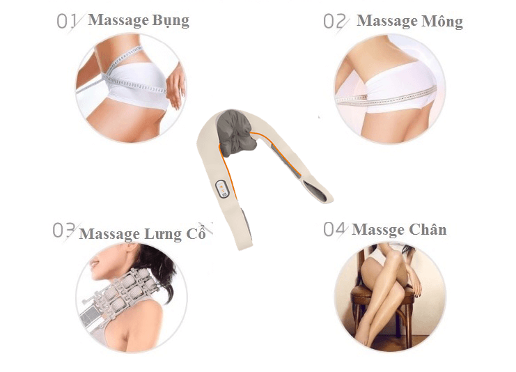 Máy Massage Cổ Vai Lưng Gáy 3