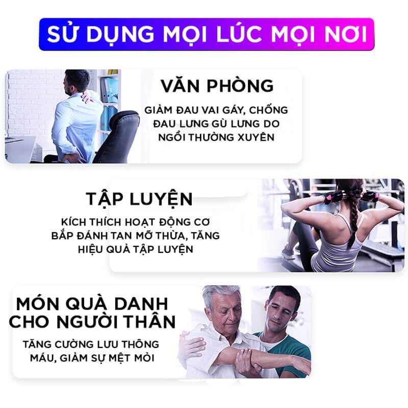 Máy Massage Đa Năng Cầm Tay Fascial Gun Cao Cấp FH-320 6