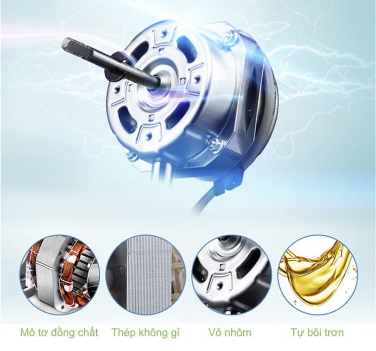Quạt Điện Đa Năng Có Remote Kachi MK143