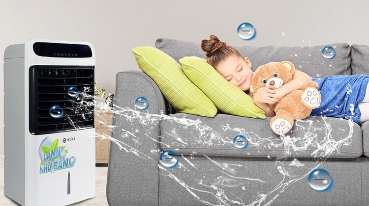 Quạt Làm Mát Không Khí Iruka I-81 (80W)
