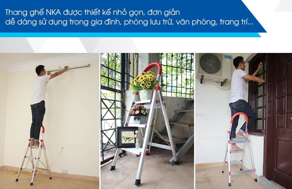 Thang Ghế Nikawa NKA-04 - 4 Bậc - 97cm 4