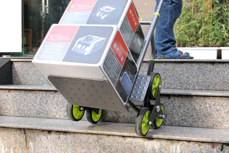 Xe Kéo Đẩy Leo Cầu Thang 6 Bánh Rút Gọn ADVINDEQ TL-120/200 (120kg) 2