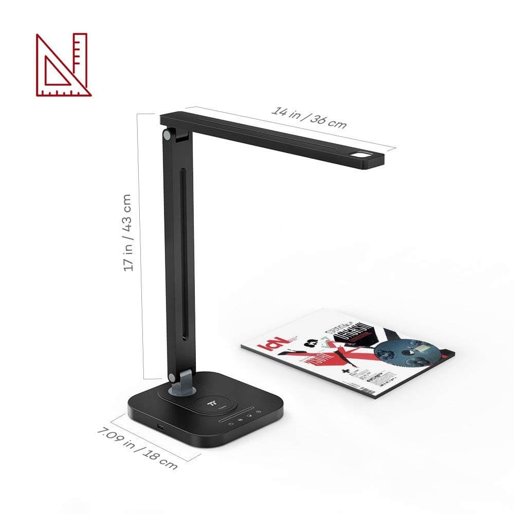 Đèn LED Để Bàn Kiêm Sạc Không Dây Taotronics TT-DL038 4