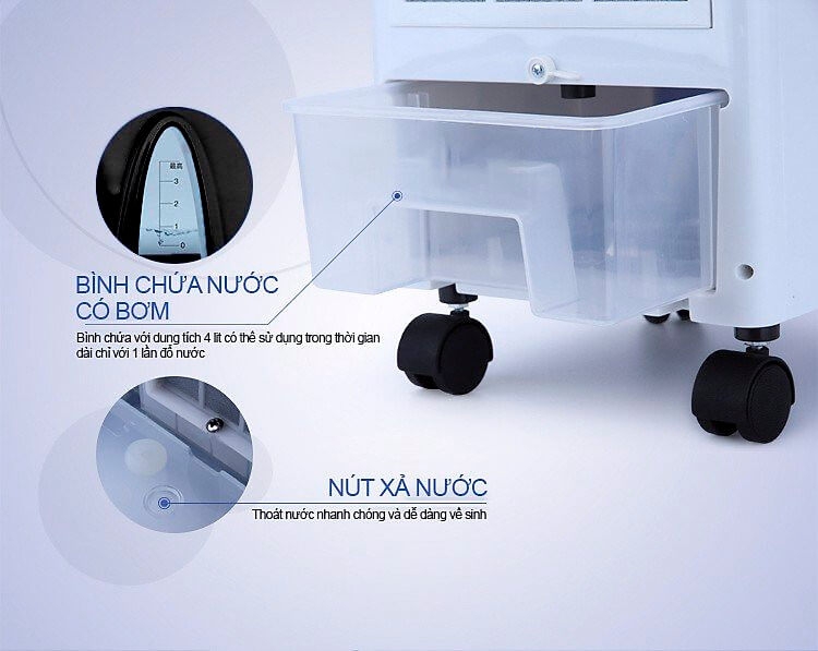 Quạt Làm Mát Không Khí Kachi MK202 75W